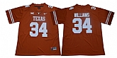 Texas Longhorns 34 Ricky Williams Orange Nike College Football Jersey,baseball caps,new era cap wholesale,wholesale hats